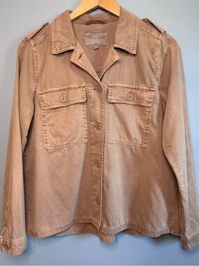 Lucky Brand Tan Utility Jacket Small